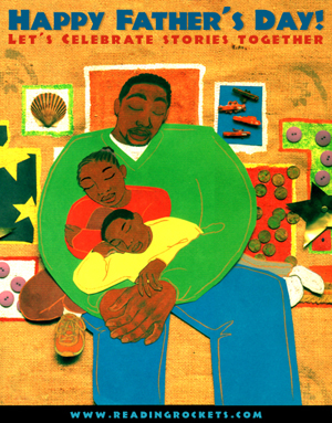 Happy Father\'s Day - Original artwork © 2009 by Javaka Steptoe
