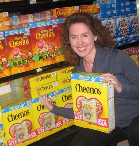 Laurie Isop of Renton, Wash., Grand Prize Winner of the Cheerios New Author Contest in 2009