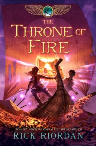 Rick Riordan's 'Throne of Fire' on First Book Marketplace