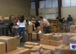 KPMG volunteers in Pittsburgh helped First Book ship 400,000 books
