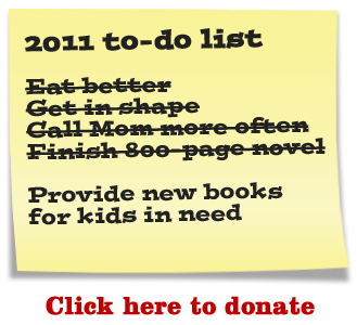 Provide new books to kids in need by donating to First Book