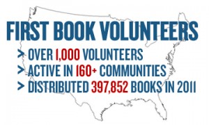 First Book volunteers