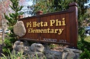 Pi Beta Phi Brings the book, Remember the Ladies to First Book 