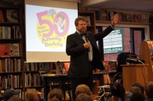 First Book Q&A with Herman Parish, current author of the of Amelia Bedelia children's book series