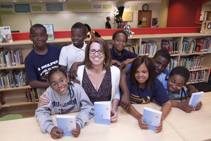 An Alabama teacher and her class, part of First Book's network